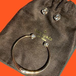 Kate Spade bracelet and stud earring set